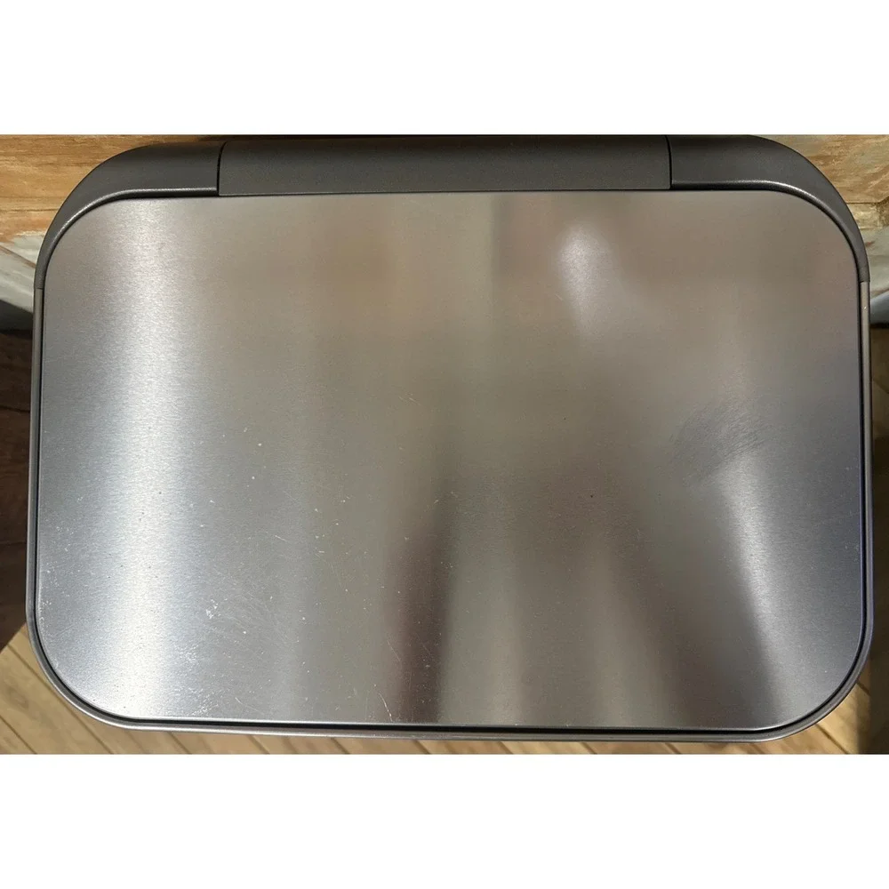 Simplehuman Stainless Steel Step Trash Can Liner Pocket Trash Can 45L